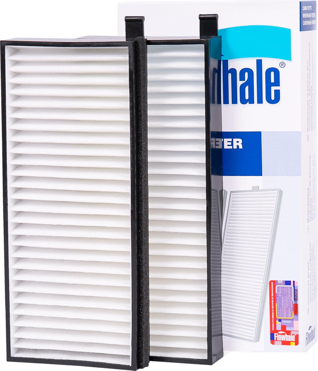 Салонный фильтр Finwhale для SsangYong Actyon II 2012-2026. Артикул AS801