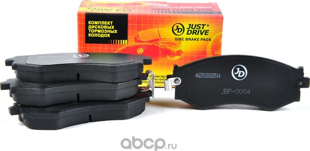 Колодки тормозные, передние D1092MH (Just Drive) Just Drive. Артикул JBP0004