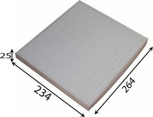 Салонный фильтр JS Asakashi для Cadillac SRX I 2003-2009. Артикул AC0193