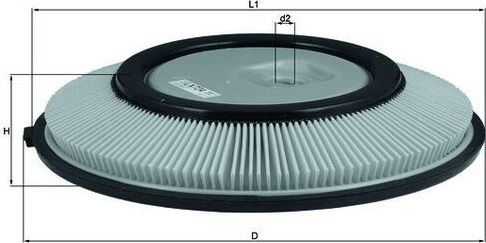 Воздушный фильтр Mahle. Артикул LX 724
