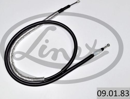 Трос ручника (тросик ручного тормоза) Linex. Артикул 09.01.83