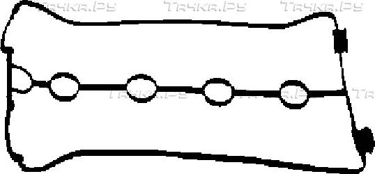 Прокладка клапанной крышки Corteco для Daewoo Rezzo 2000-2008. Артикул 440001P