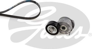 Приводной ремень поликлиновой с роликами (комплект) Gates Micro-V® Kit. Артикул K016PK1230