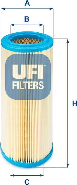 Воздушный фильтр UFI. Артикул 27.367.00