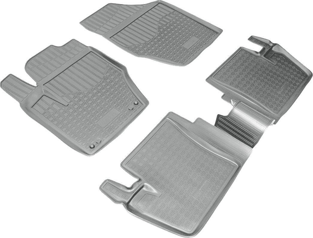 Коврики Норпласт для салона Peugeot 408 2012-2026 Серые. Артикул NPA11-C64-350-G