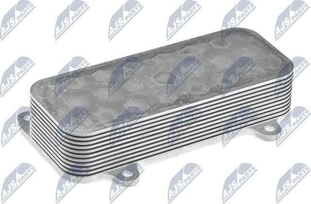 Радиатор масляный (маслоохладитель) для двигателя NTY (алюминий). Артикул CCL-AU-003