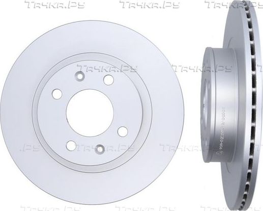 Тормозной диск Kamoka передний для Hyundai i10 II 2013-2026. Артикул 103207