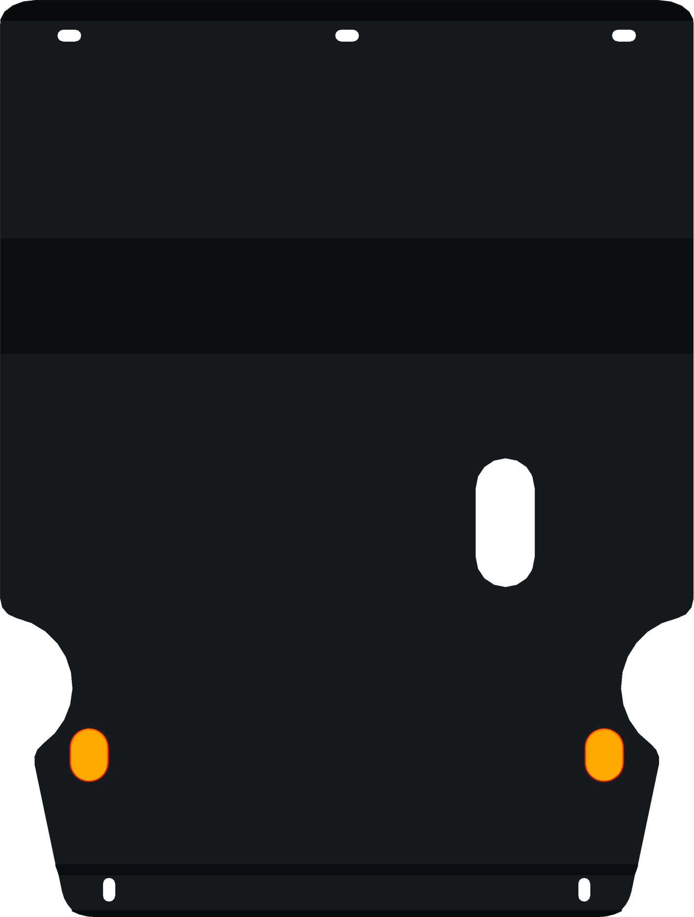 Защита Alfeco для картера и КПП Volkswagen Passat B3, B4 1988-1997. Артикул ALF.26.19