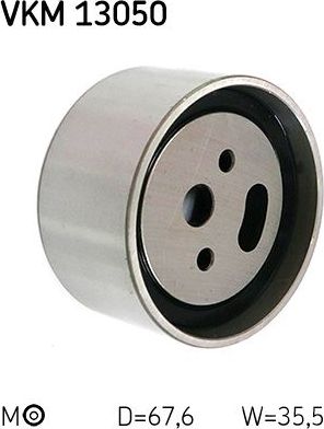 Натяжной ролик (натяжитель) ремня ГРМ SKF. Артикул VKM 13050