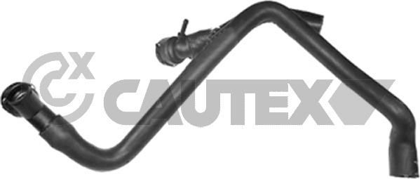 Патрубок радиатора (системы охлаждения) Cautex нижний для Volkswagen Jetta V 2005-2010. Артикул 753636