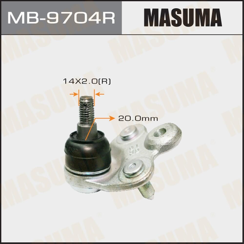 Шаровая опора Masuma. Артикул MB-9704R