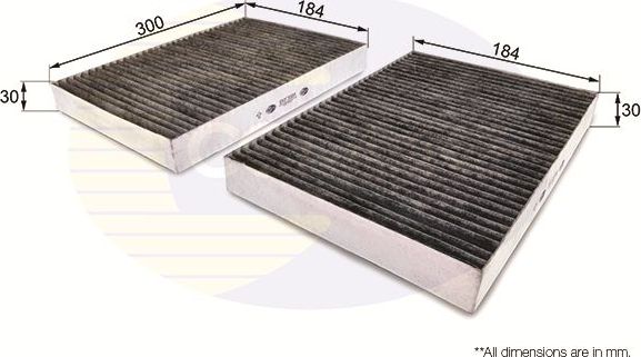 Салонный фильтр Comline. Артикул EKF300A