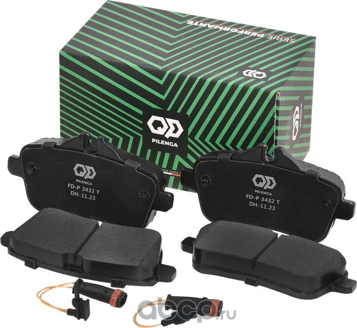 Колодки тормозные дисковые задние Performante (Pilenga). Артикул FDP3432T