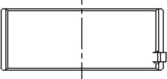 Вкладыши шатунные Mahle. Артикул 007 PL 21686 050