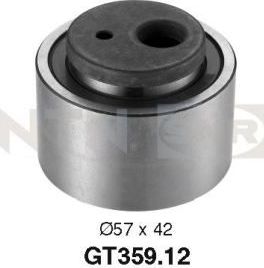 Натяжной ролик (натяжитель) ремня ГРМ NTN / SNR. Артикул GT359.12