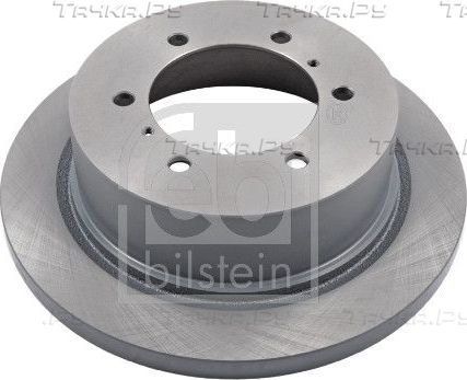 Тормозной диск Febi Bilstein задний для Mitsubishi Pajero II 1990-2000. Артикул 108435