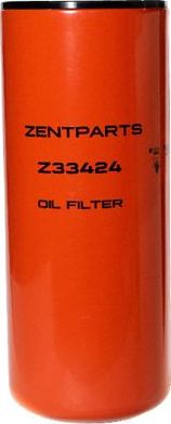 Масляный фильтр Zentparts. Артикул Z33424