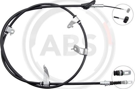 Трос ручника (тросик ручного тормоза) ABS. Артикул K17265