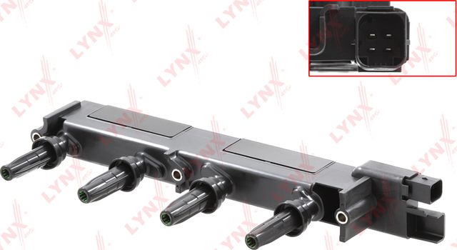 Катушка зажигания LYNXauto. Артикул SPL1028