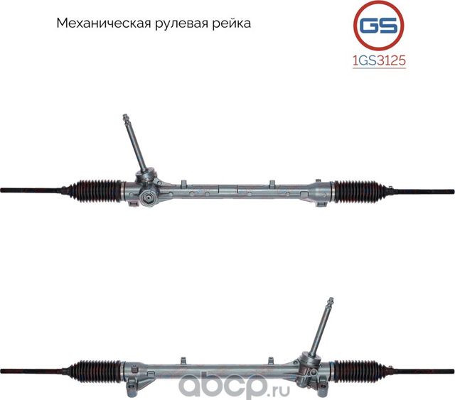 Рулевая рейка Hyundai Solaris 2017-, KIA Rio IV 2017 rebuild (GS). Артикул 1GS3125