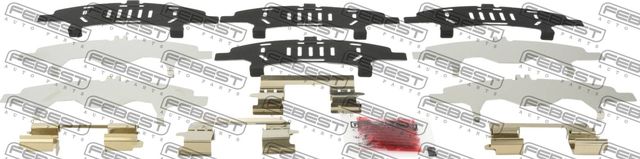 МОНТАЖНЫЙ КОМПЛЕКТ ДЛЯ ДИСКОВЫХ КОЛОДОК, ШТ Febest. Артикул 0203-T31F