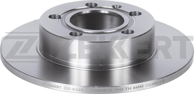 Тормозной диск Zekkert задний для Brilliance M2 (BS4) I 2007-2014. Артикул BS-6329