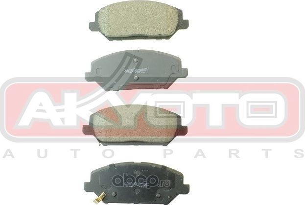 Колодки торм.пер. (Akyoto). Артикул AKD12120