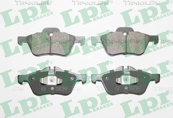 Тормозные колодки LPR передние для MINI Hatch I ((R50, R53) 2001-2006. Артикул 05P851