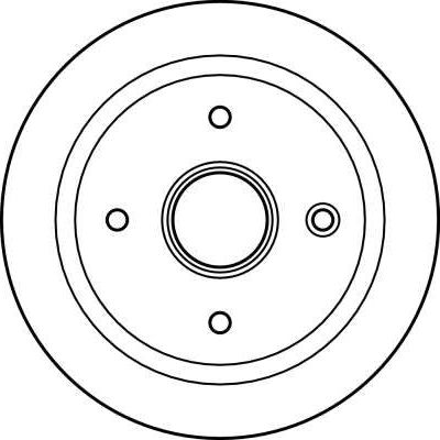 Тормозной барабан TRW. Артикул DB4301