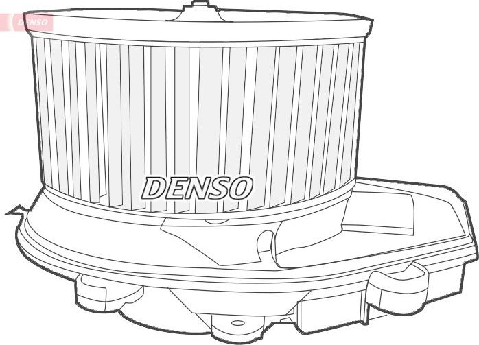 Вентилятор, мотор печки (отопителя) салона Denso. Артикул DEA02002