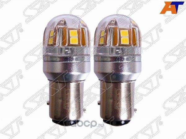 Лампа дополнительного освещения 12V P215W 2.8W0.4W320LM  Canbus LED Комплект 2 шт. (SAT). Артикул ST1750065