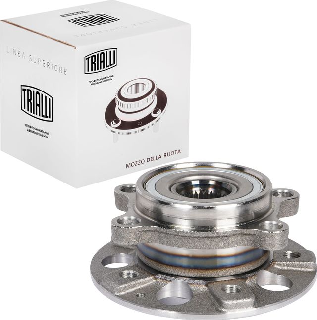 Ступица колеса с интегрированным подшипником (в сборе) Trialli передняя для SsangYong Actyon II 2012-2026. Артикул MR 1731