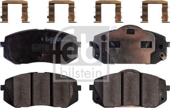 Тормозные колодки Febi Bilstein. Артикул 116410