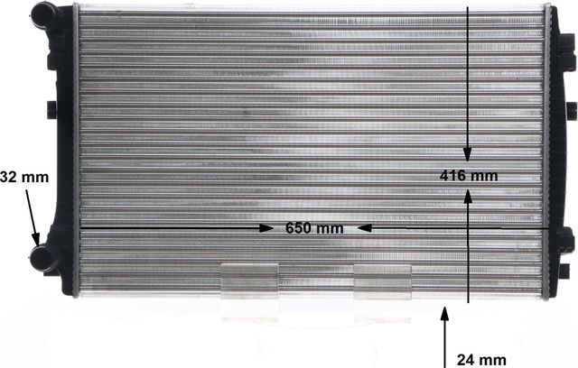 Радиатор охлаждения двигателя Mahle Behr для Skoda Octavia A8 2019-2026. Артикул CR 2054 001S