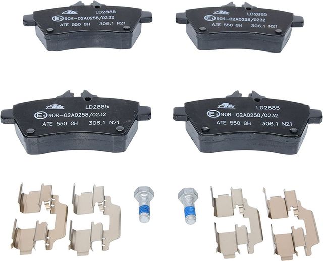 Тормозные колодки ATE Ceramic. Артикул 13.0470-2885.2