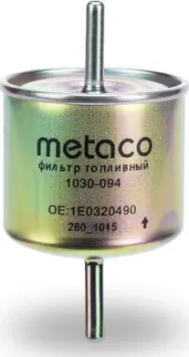 Фильтр топливный (Metaco). Артикул 1030-094