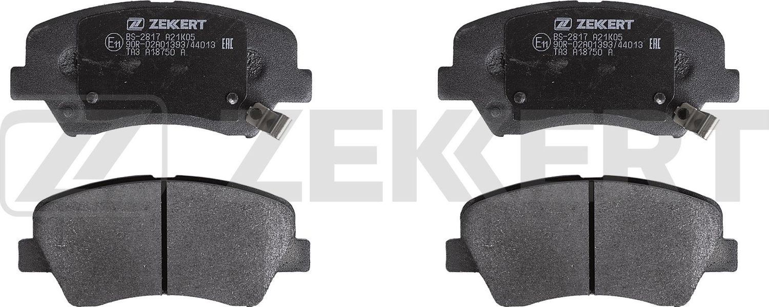 Тормозные колодки Zekkert. Артикул BS-2817