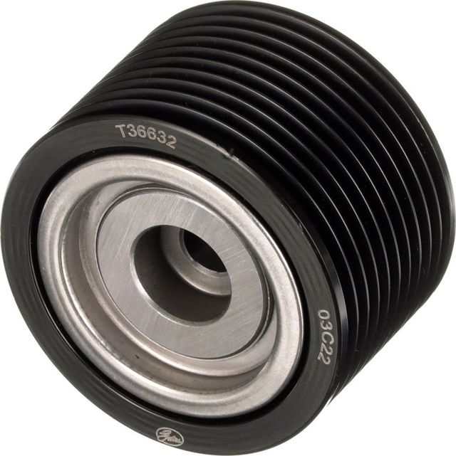 Направляющий (ведущий) ролик приводного поликлинового ремня Gates (Металл) для Renault K 2013-2026. Артикул T36632