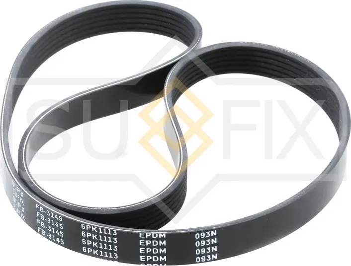 Ремень поликлиновый 6PK1113 (Sufix). Артикул FB3145