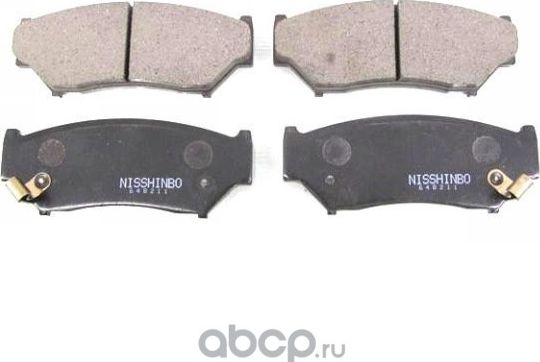 Колодки тормозные передние (Nisshinbo). Артикул PF9301