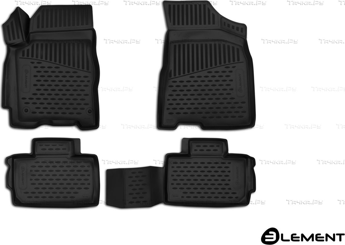 Коврики Element для салона Honda Civic седан 2012-2026. Артикул NLC.18.27.210kh