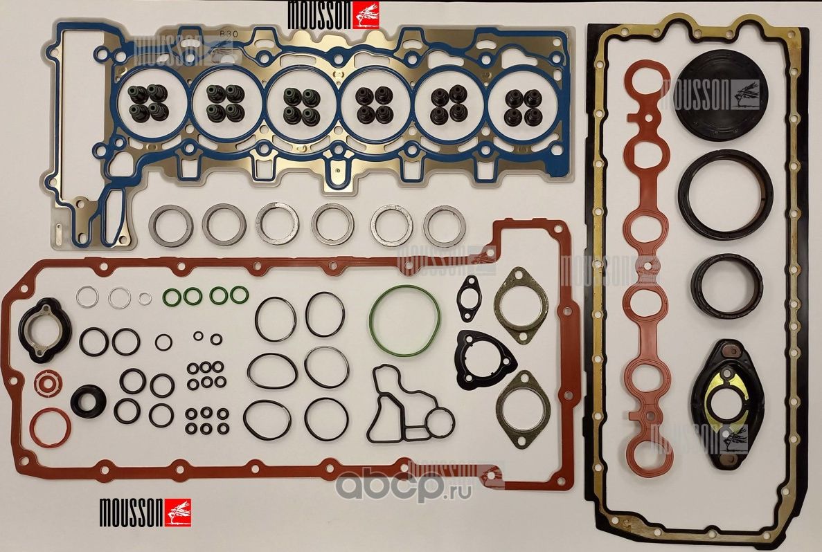 Ремкомплект ДВС BMW N52B30 3.0 полный (Mousson). Артикул SGSN52B30