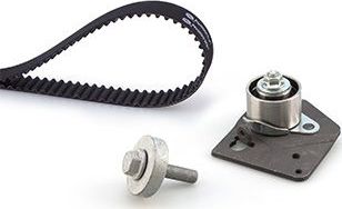 Ремень ГРМ с роликами (комплект) Gates PowerGrip® для Suzuki Grand Vitara III 2005-2015. Артикул K015610XS