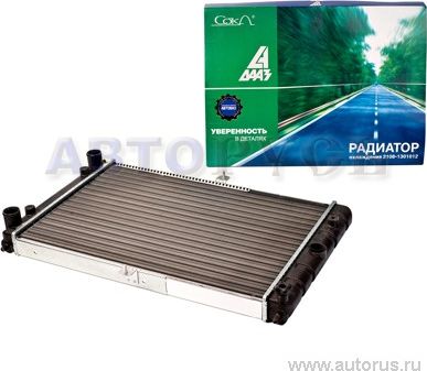 Радиатор охлаждения двигателя Lada. Артикул 21080130101200