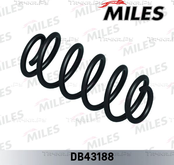 Пружина подвески Miles передняя для Skoda Superb I 2001-2008. Артикул DB43188
