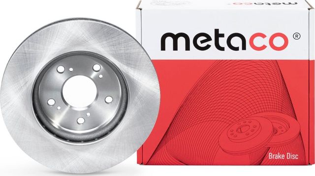 Диск тормозной передний вентилируемый (Metaco). Артикул 3050449