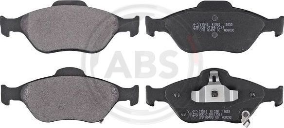 Тормозные колодки ABS. Артикул 37546