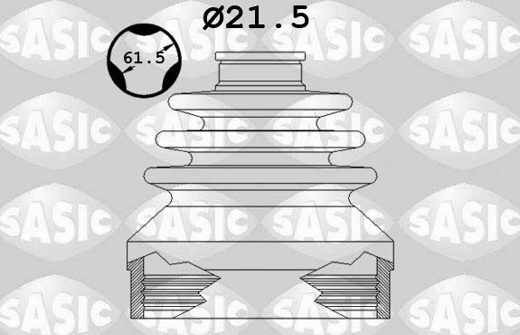 Пыльник шруса (комплект) Sasic. Артикул 1904015