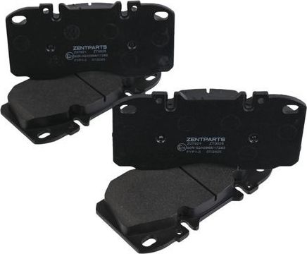 Тормозные колодки Zentparts. Артикул Z07921