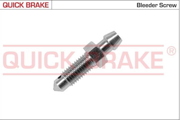 ШТУЦЕРПРОКАЧНОЙ QUICK BRAKE 0088 Quick Brake. Артикул 0088